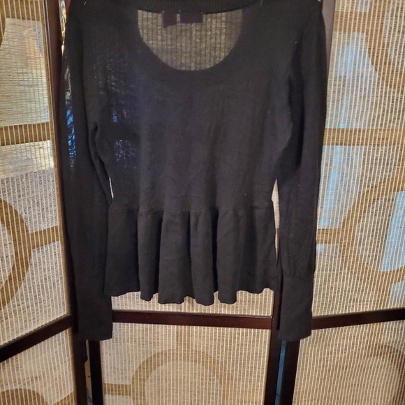 Junior's Peplum Sweater - Picture 4 of 4